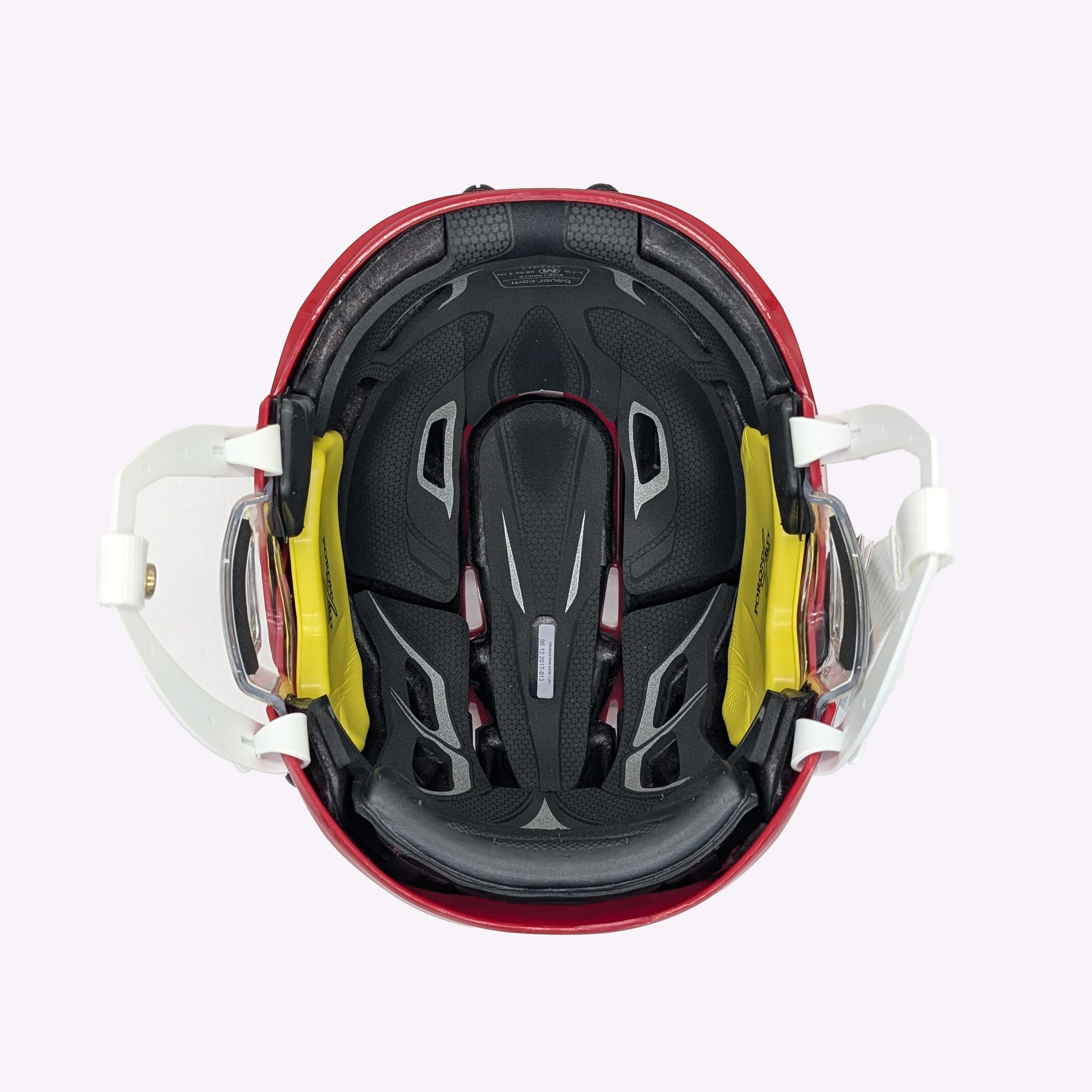 Casque de hockey Bauer IMS 9.0 (rouge)